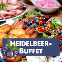 Heidelbeer-Buffet