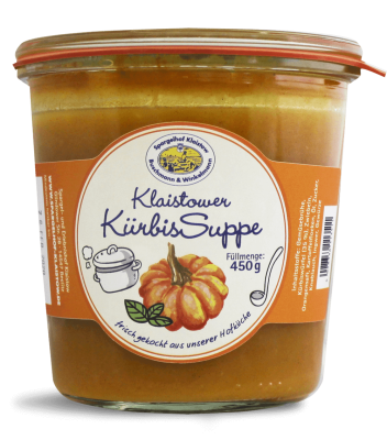 Klaistower Kürbis-Suppe