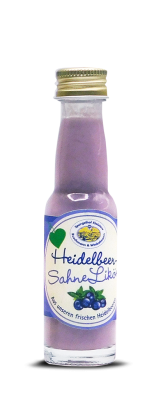Mini Heidelbeer-Sahne-Likör