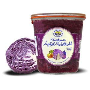 Klaistower Apfel-Rotkohl