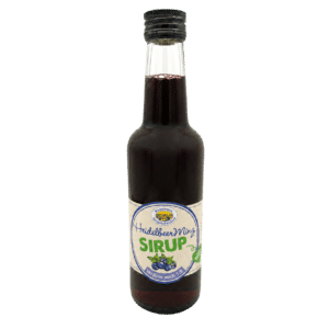 Heidelbeer Minz-Sirup