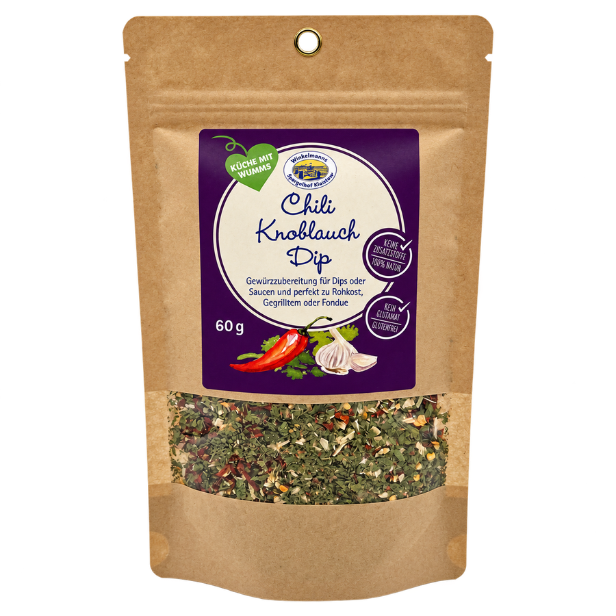 Chili-Knoblauch Gewürzzubereitung